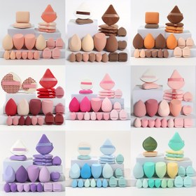 Resim Marshmallow 20 adet Set, 2 Hava Yastığı Püskülleri ve 4 Gevşek Püskülleri ve 4 Makyaj Süngeri ve 6 Mini Makyaj Süngeri ve 4 Mini Hava Yastığı Püskülleri, BB Kremi, Sıvı Fondöten, Kapatıcı ile Karışık Güzellik Makyaj Süngeri, Yerel Lekeleri ve Noktaları Kaplamak İçin Uygundur, Gözler, Burun Uçları ve Ağız Köşeleri Çevresinde Hassas Kontürleme İçin Daha Uygundur. Islak ve Kuru Fondöten Makyaj Süngeri Suyla Karşılaştığında Daha Büyük Hale Gelir ve Lateks İçermez, Tüm Cilt Tipleri İçin Uygundur. 