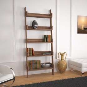 Resim Pasific Home Only Merdiven Kitaplık , 5 Raflı, Ceviz 