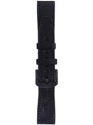 Resim Fro Lw38-43 20 Mm Hakiki Deri İguana Siyah Kordon Siyah Toka 