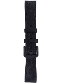 Resim Fro Lw38-43 20 Mm Hakiki Deri İguana Siyah Kordon Siyah Toka 