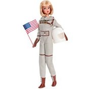 Resim Barbi̇e Astronot 60. Yıl Dönümü Nostaljik Bebek JBJ48 