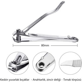 Resim Diana Büyük Boy Tırnak Makası ( 8 cm ) 