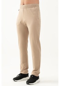 Resim Maraton Sportswear Regular Erkek Düz Paça Basic Açık Vizon Eşofman Altı 21704-açık Vizon Açık Vizon 