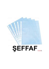 Resim A4 Poşet Dosya Föy Şeffaf 100 Lü 1 Paket N11.86 