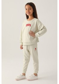 Resim U.S. Polo Assn. U.s. Polo Assn Lisanslı Mint Kız Çocuk Pijama Takım 5274-42495 Mint 