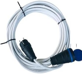 Resim 30 Metre 3x2.5 Tekli Uzatma Kablosu, Kauçuk Fişli 
