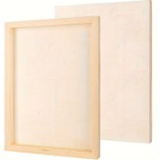 Resim 2 Adet Ahşap Panel Tahtası, Boyama, Dökme, Yağlı Boya, Akrilik Kullanımı İçin Dikdörtgen Ahşap Panel Tahtaları 