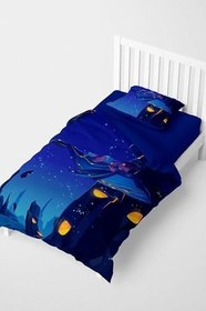 Resim MONOHOME Sleepy Girl 3D Pamuk Saten Çocuk Nevresim Takımı 160x220, monohome9963 