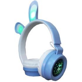 Resim Concord D05 Mikrofonlu Radyolu Işıklı Bluetooth Kulaküstü Kulaklık 