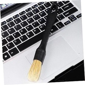 Resim CHILDWEET 1set Araç İçin Detaylı Temizlik Fırça Seti Değiştirilebilir Fırça Başlıkları Ile Portatif Araç Detaylandırma Kiti İç Mekan Temizleme Araçları 