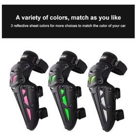 Resim Motolsg Mt-05 Motosiklet Bisiklet Sürme Koruyucu Dişli 2'si 1 Arada Dizlikler Yeşil Yeşil 