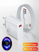 Resim ERMER 67W Süper Hızlı turbo Şarj Aleti Type-c to Type-c Redmi Uyumlu Android Qualcomm Quick Charge 5.0 
