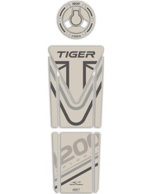 Resim Gp Kompozit Triumph Tiger 1200 2014-2016 Uyumlu Tank Pad Seti Kum (522065525) 