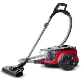 Resim Karaca 0-250 L Vantuz Action Force F3 Kırmızı Toz Torbasız Elektrikli Süpürge H13 2 Yıl 50 Hz / 60 Hz Elek 