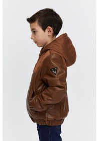 Resim Benitto Kids Erkek Çocuk Mevsimlik Ceket 51321 Kahve Kahverengi 