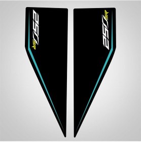 Resim Cf moto 250 SR Kuyruk Siyah Turkuaz 