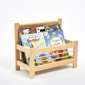 Resim Montessori Çubuklu Yer Kitaplığı 