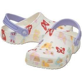 Resim Crocs Classic Butterfly Graphic Kız Çocuk Terlik 211255 Çok Renkli 