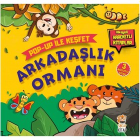 Resim Sincap Kitap Arkadaşlık Ormanı Pop-Up ile Keşfet 