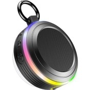 Resim Su Geçirmez Ipx7 Kablosuz Bluetooth Hoparlör - Fm Radyo, Şarj Edilebilir, Taşınabilir Siyah Hoparlör 