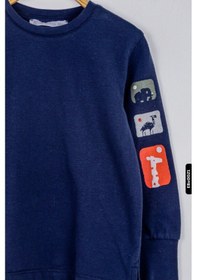 Resim Nk Kids Xo Kids Erkek Bebek Sweatshirt 9-24 Ay 45607 