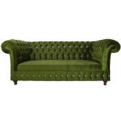 Resim 3A Mobilya Sofistike Chesterfield Kanepe 