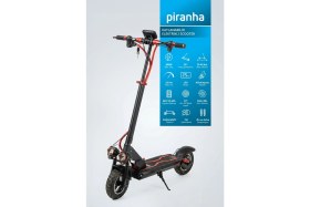 Resim Piranha 5020K 500W Elektrikli Scooter | 48V 10.4AH | 40 Km Menzil | Katlanabilir | LED Aydınlatma 