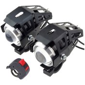 Resim Samdoo Yüksek Parlaklıklı Led Motosiklet Farı - Anında Açılır, Enerji Tasarruflu U5 Model 