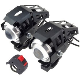 Resim Samdoo Yüksek Parlaklıklı Led Motosiklet Farı - Anında Açılır, Enerji Tasarruflu U5 Model 