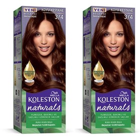 Resim Litae LitaeTrend Naturals Saç Boyası Koyu Kestane 3/4 2x Paket 