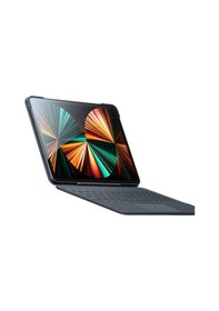 Resim Benks KB01 Apple Uyumlu iPad Pro 11 3. Nesil M1 2021 Kablosuz Klavyeli Kılıf Bluetooth Trackpad Keyboard - ZORE-216907 