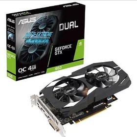 Resim Asus GeForce DUAL-GTX1650-O4GD6-P GTX1650 4GB GDDR6 128B Ekran Kartı 