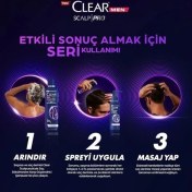 Resim Mena Rise Clear Men Scalp Pro Güçlendirici Serum Saç Dökülmesine Karşı 70 ml 