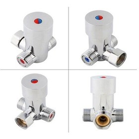 Resim İtimat 689 Fotoselli Batarya Sıcak Soğuk Su Karıştırıcı Gri 