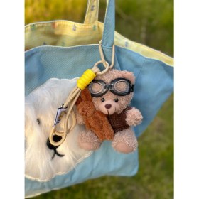 Resim Baijiafu2 Yeni 1 Adet Karikatür Çanta Çekicilik Anahtarlık Sevimli Iyi Şanslar Hediye Peluş Oyuncaklar Bebekler (Yurt Dışından) 