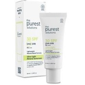Resim The Purest Solutions Mineral Filtreli Güneş Koruyucu Krem SPF 30 40 ml 
