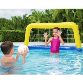 Resim Şişme Su Topu Kale + Top 52123 142 X 76 X 60 Cm 