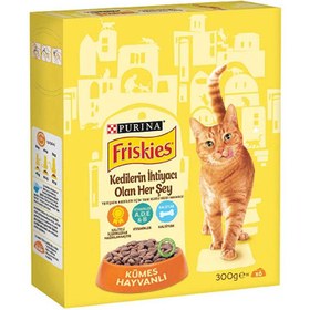 Resim Friskies Kümes Hayvanlı Kedi Maması 300 G 