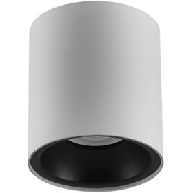 Resim Silindir Sıva Üstü Led Spot Beyaz Siyah 5w 