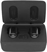 Resim Dil Tercüman Kulaklıkları, HiFi Stereo Düşük Gecikmeli Kablosuz Kulaklıklar 5.0 Müzik Tercümanı (Siyah gri) 