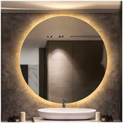 Resim GLOBAL LED MIRROR 60 Cm Yuvarlak Ledli Ayna Banyo Aynası Dekoratif Ayna Boy Ayna Salon Duvar Ayna 