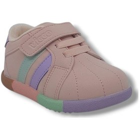 Resim Vicco Heika İlk Adım Bebek Pudra Sneaker Ayakkabı Pudra Pembe 