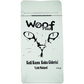 Resim Woof Plus Naturel Aktif Karbon Kedi Kumu Koku Giderici 310 Gr 