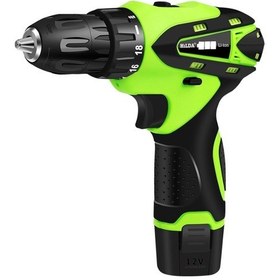 Resim Sones Dz033 12v Elektrikli Tornavida Lityum Pil Şarj Edilebilir Çok İşlevli Kablosuz Elektrikli Matkap Elektrikli El Aletleri Ab Fişi 