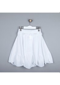 Resim Xo Kids P-003627 Ck 8849 Kız Garson Etek 8-14 Yaş Beyaz 