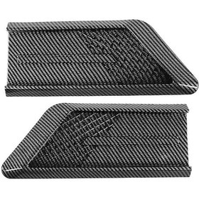 Resim Karbon Fiber Yan Havalandırma Dekorasyonu - Yan Havalandırma Fileleri İçin Eşsiz Kaliteli Çıkartma 