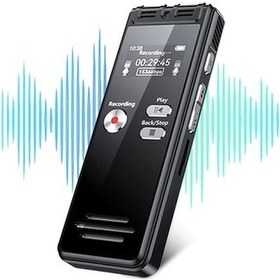 Resim Topshop1 32gb Ses Kaydedici Usb Mp3 Çalar Gürültü Azaltma Kayıt Ve Dinleme Şifre Korumalı 