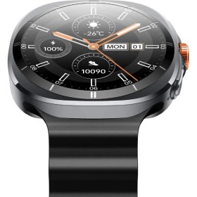 Resim Bix Tsw2 1.43 Inç Amoled Ekran Bluetooth 5.3 Telefon Görüşme Ios & Android Uyumlu Metal Akıllı Saat 