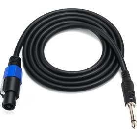 Resim Fully G-526G Mikrofon Kablosu 6.3mm Mono Specon Erkek 