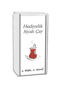 Resim Demçay Beyaz Paket 1. Elek Hediyelik Siyah Çay 500 G 